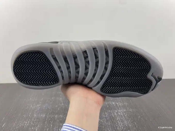 CT8013-019 Black Grey Air Wolf Jordan 12 0626